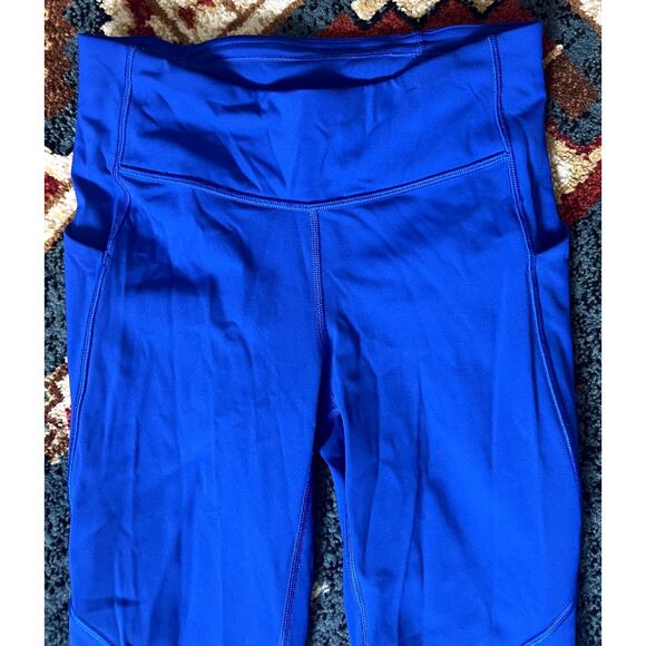 Lululemon Gait Keeper 7/8 Tights Leggings Jet Stream Blue Size 4 - Picture 5 of 10